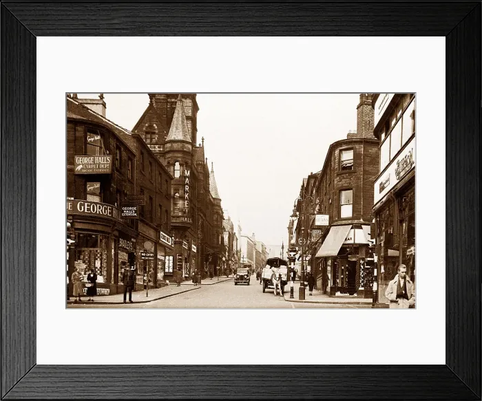 Framed Print : King Street, Huddersfield Framed Print : King Street, Huddersfield