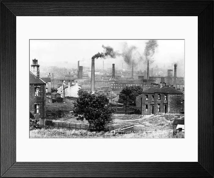 Framed Print : Primrose Hill, Newsome Huddersfield Framed Print : Primrose Hill, Newsome Huddersfield