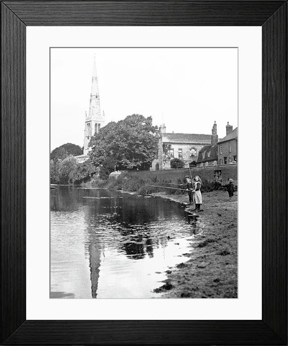 Framed Print : St. Ives near Huntingdon early 1900s Framed Print : St. Ives near Huntingdon early 1900s