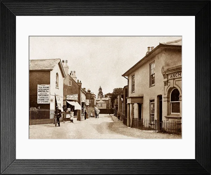 Framed Print : Hythe High Street early 1900s Framed Print : Hythe High Street early 1900s