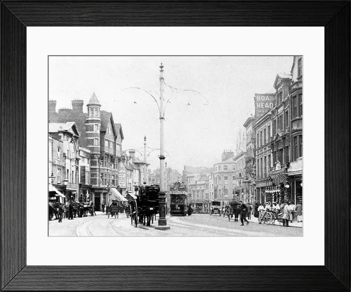 Framed Print : Broad Street, Reading Framed Print : Broad Street, Reading