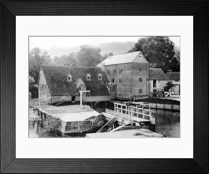 Framed Print : Streatley Mill Framed Print : Streatley Mill