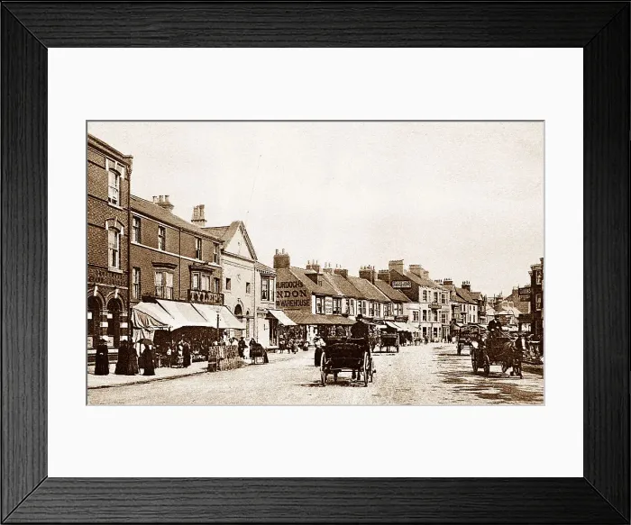 Framed Print : High Street, Redcar Framed Print : High Street, Redcar