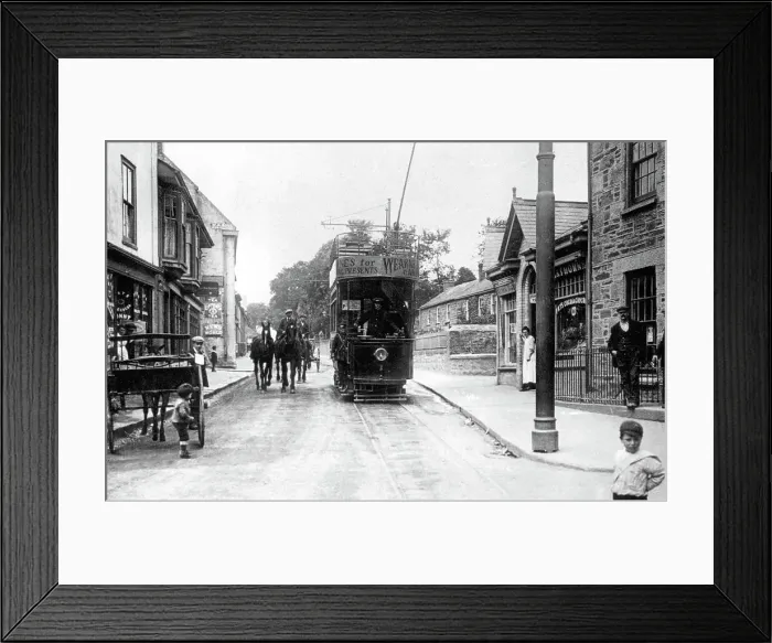 Framed Print : Tram terminus, Redruth Framed Print : Tram terminus, Redruth