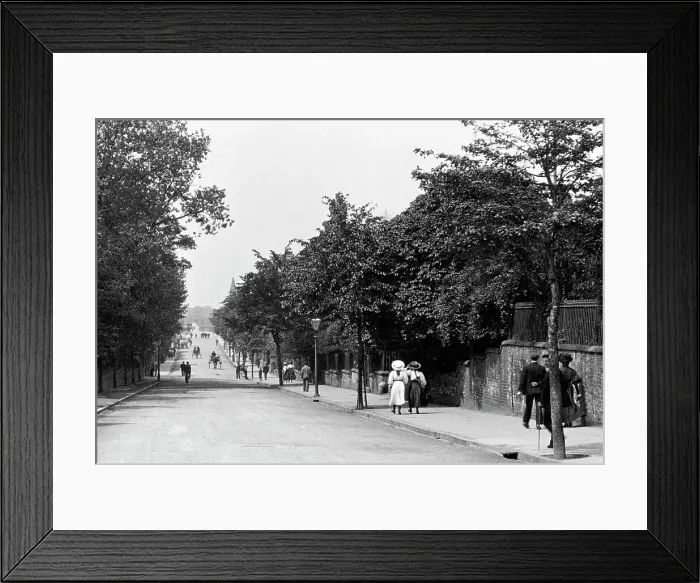 Framed Print : Retford London Road early 1900s Framed Print : Retford London Road early 1900s