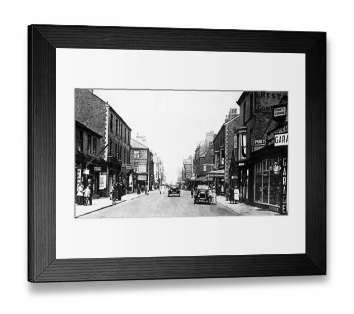 Framed Print : High Street, Rhyl Framed Print : High Street, Rhyl
