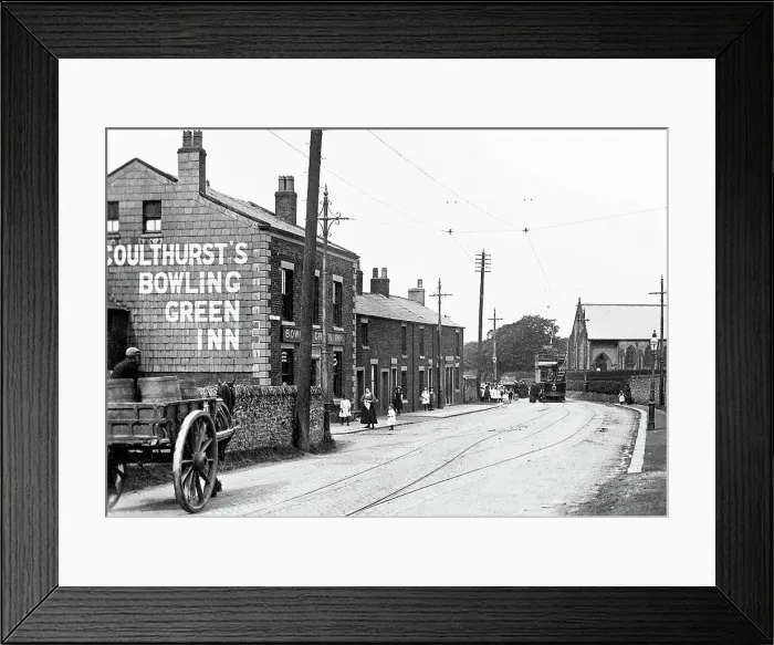 Framed Print : Ribbleton near Preston early 1900s Framed Print : Ribbleton near Preston early 1900s