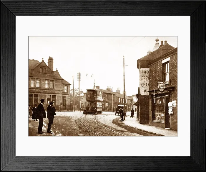 Framed Print : Nottingham Road, Ripley Framed Print : Nottingham Road, Ripley