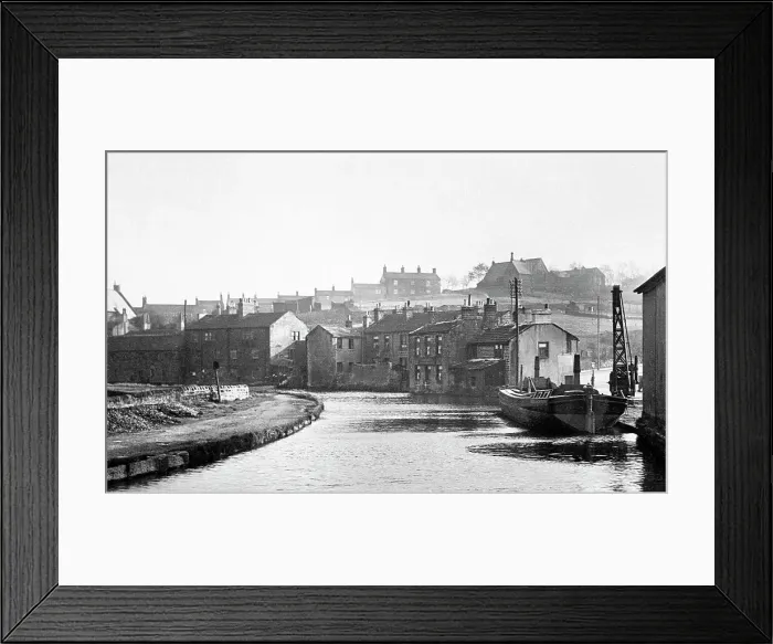 Framed Print : Rodley The Canal early 1900s Framed Print : Rodley The Canal early 1900s