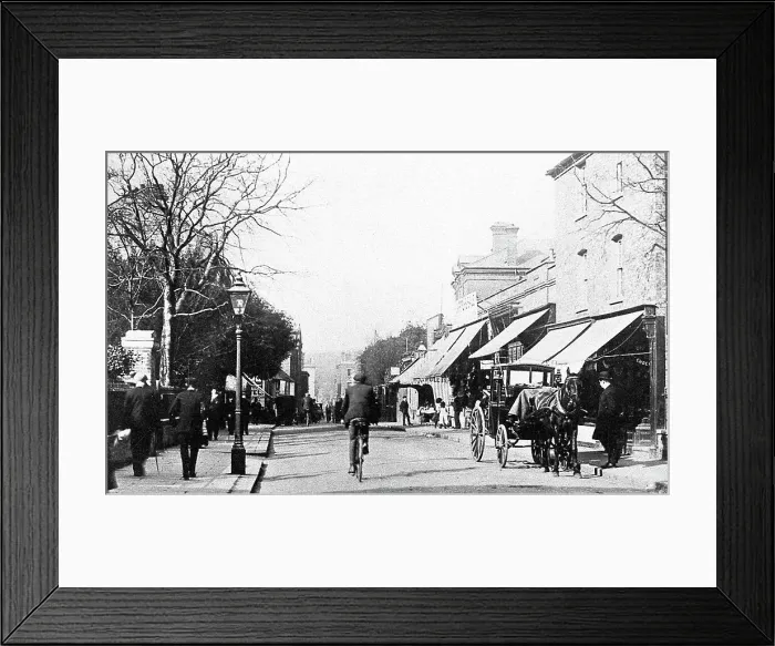 Framed Print : Romford South Street early 1900s Framed Print : Romford South Street early 1900s