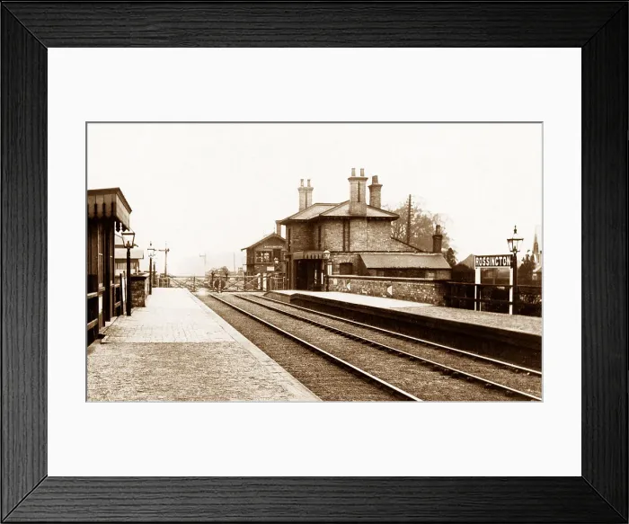 Framed Print : Rossington Railway Station Framed Print : Rossington Railway Station