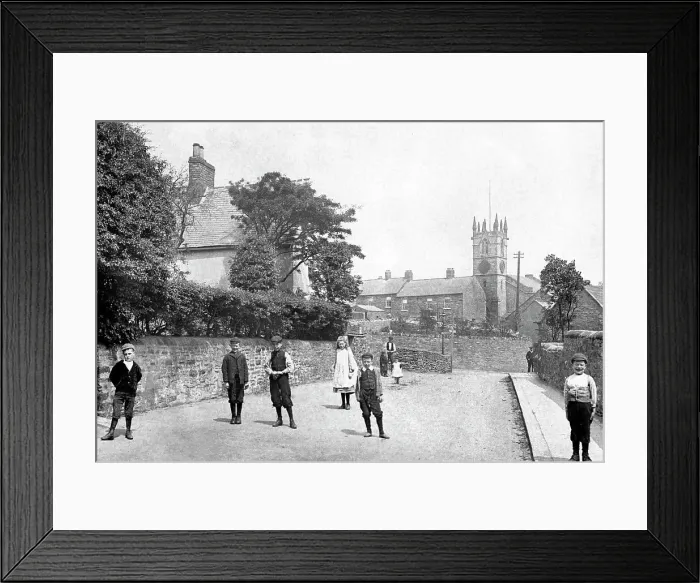 Framed Print : Kimberworth early 1900s Framed Print : Kimberworth early 1900s