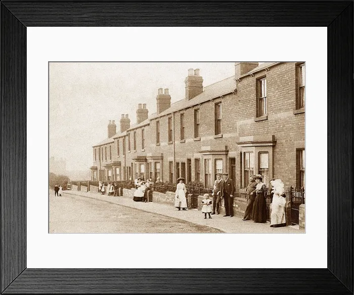 Framed Print : Rawmarsh Green Lane early 1900s Framed Print : Rawmarsh Green Lane early 1900s