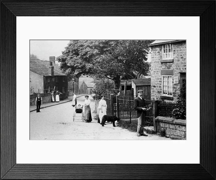 Framed Print : Whiston early 1900s Framed Print : Whiston early 1900s