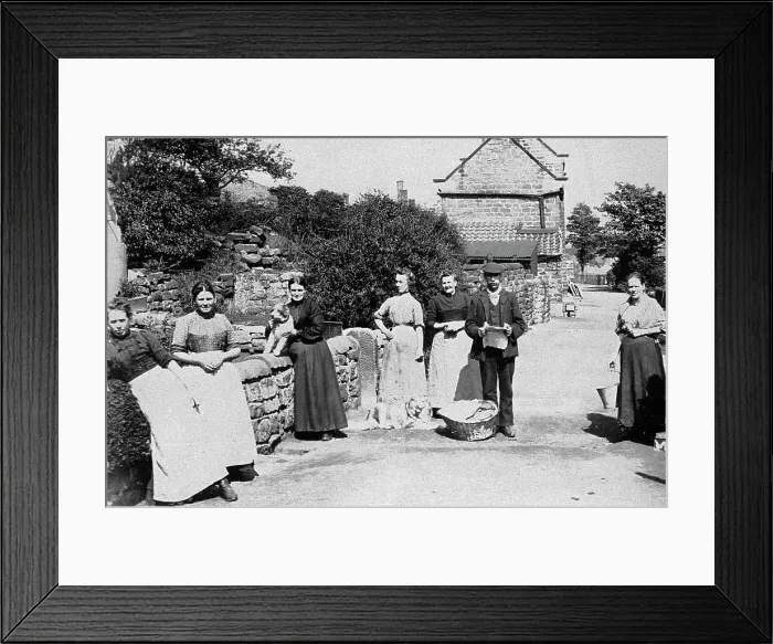 Framed Print : Whiston early 1900s Framed Print : Whiston early 1900s