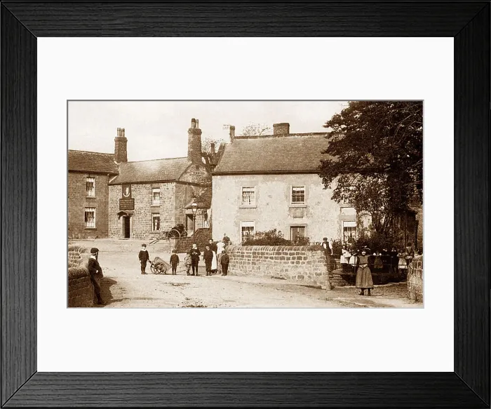 Framed Print : Pleasley Road, Whiston