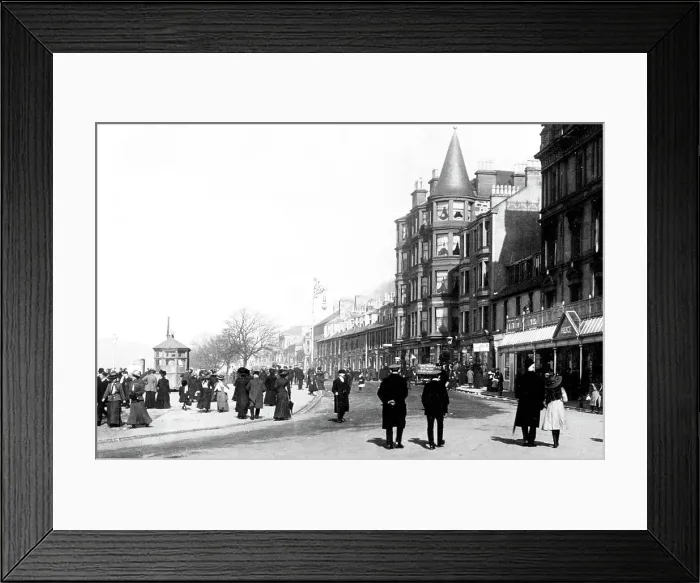 Framed Print : East Princes Street, Rothesay Isle of Bute Framed Print : East Princes Street, Rothesay Isle of Bute