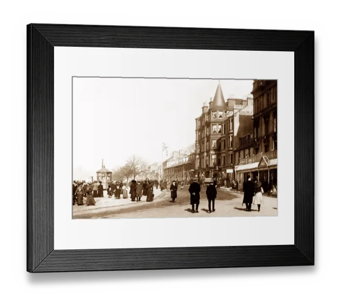 Framed Print : Rothesay Isle of Bute East Princes Street Victorian period Framed Print : Rothesay Isle of Bute East Princes Street Victorian period