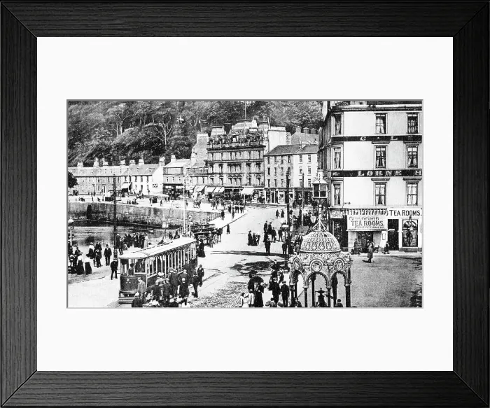 Framed Print : Guildford Square, Rothesay Isle of Bute Framed Print : Guildford Square, Rothesay Isle of Bute