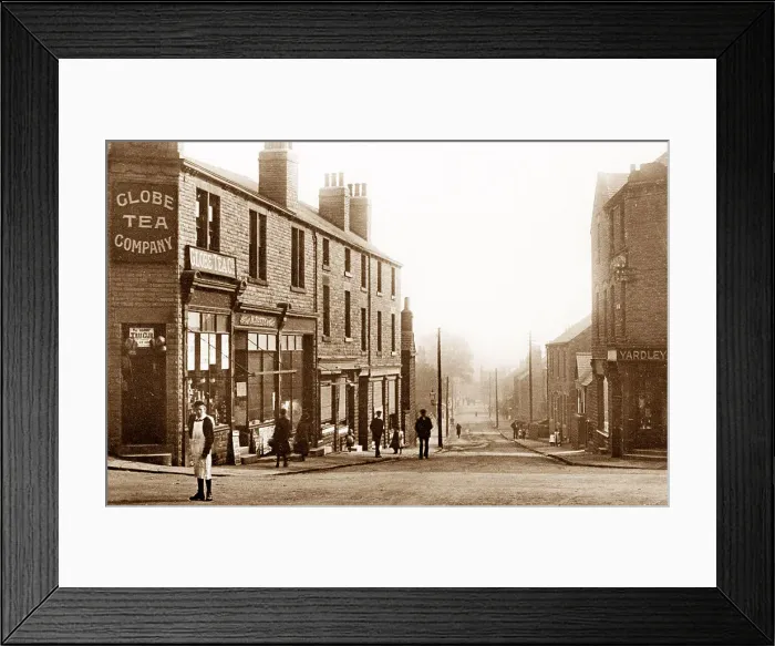 Framed Print : Church Street, Royston Framed Print : Church Street, Royston