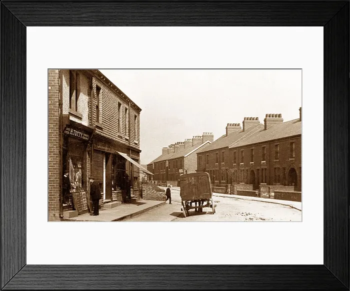 Framed Print : Midland Road, Royston Framed Print : Midland Road, Royston