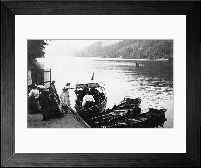Framed Print : Rudyard The Lake early 1900s Framed Print : Rudyard The Lake early 1900s