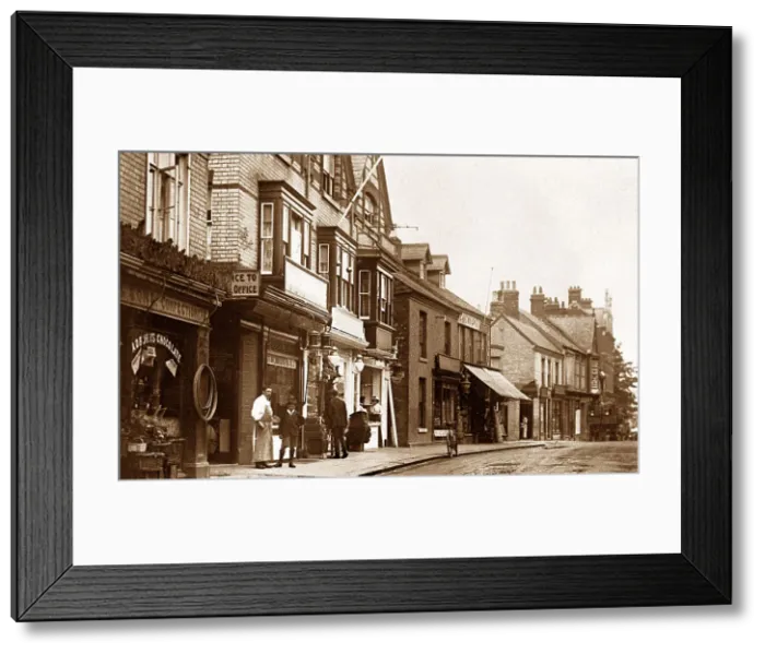 Framed Print : High Street, Rushden Framed Print : High Street, Rushden