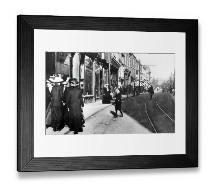 Framed Print : Abington Street, Northampton Framed Print : Abington Street, Northampton