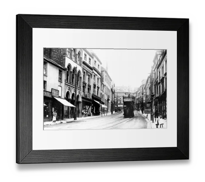 Framed Print : Bridge Street, Northampton Framed Print : Bridge Street, Northampton