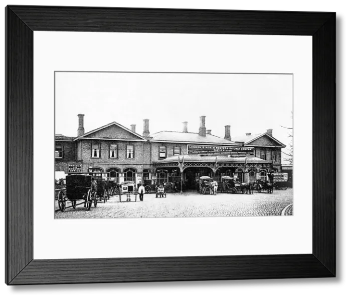 Framed Print : LNWR Castle Railway Station, Northampton Framed Print : LNWR Castle Railway Station, Northampton