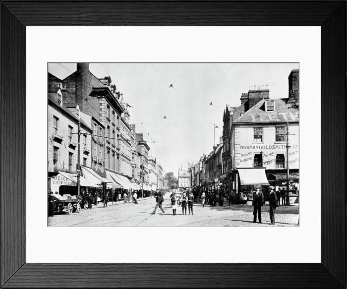 Framed Print : The Drapery, Northampton Framed Print : The Drapery, Northampton