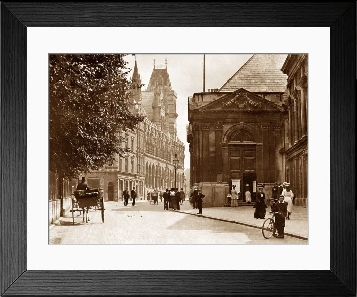Framed Print : Northampton Town Hall County Hall early 1900s Framed Print : Northampton Town Hall County Hall early 1900s