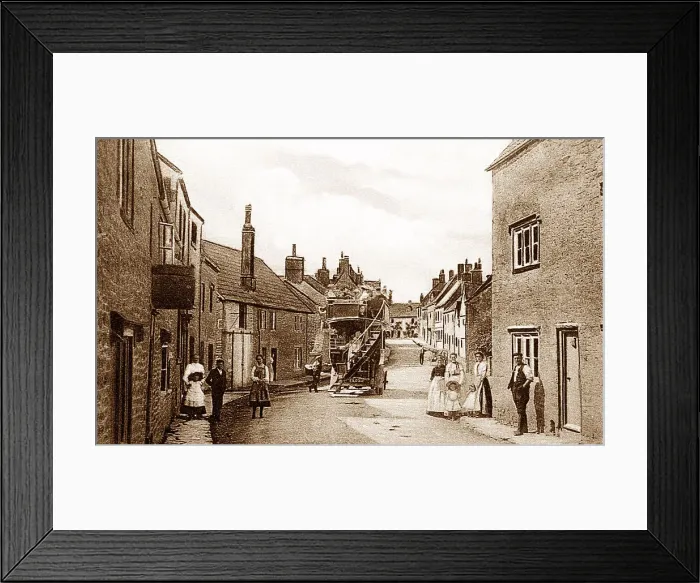Framed Print : Norton St. Philip early 1900s Framed Print : Norton St. Philip early 1900s