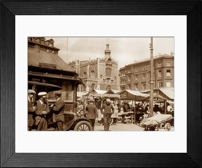 Framed Print : Market, Norwich Framed Print : Market, Norwich