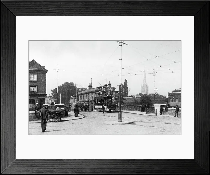 Framed Print : Prince of Wales Road, Norwich Framed Print : Prince of Wales Road, Norwich