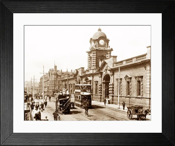 Framed Print : Nottingham Carrington Street and Midland Railway Station Framed Print : Nottingham Carrington Street and Midland Railway Station