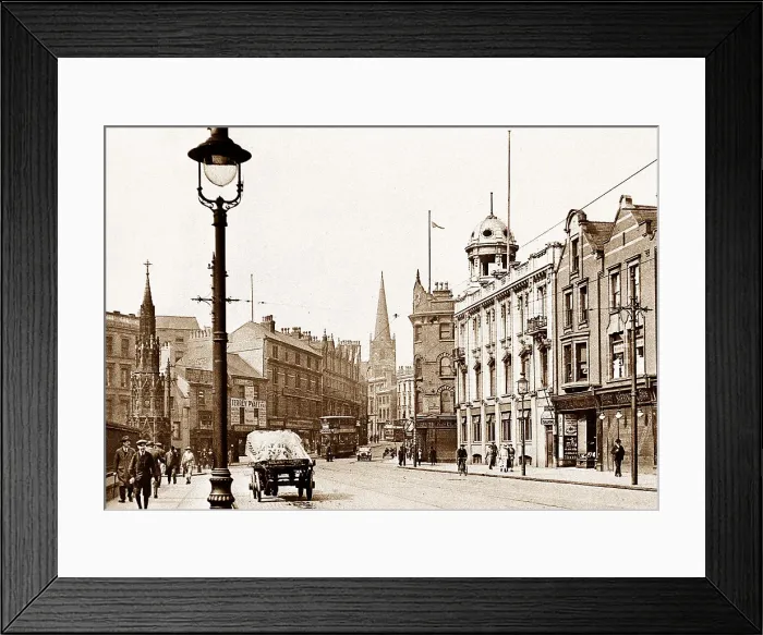 Framed Print : Nottingham Carrington Street early 1900s Framed Print : Nottingham Carrington Street early 1900s