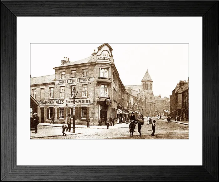 Framed Print : Nottingham Sneinton Carlton Road early 1900s Framed Print : Nottingham Sneinton Carlton Road early 1900s