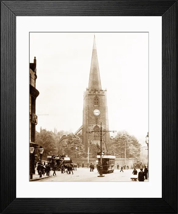 Framed Print : Nottingham St. Peter's Square early 1900s Framed Print : Nottingham St. Peter's Square early 1900s