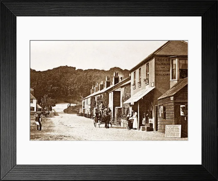 Framed Print : Kingsdown near Deal early 1900s Framed Print : Kingsdown near Deal early 1900s