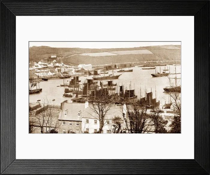 Framed Print : Kinsale Harbour early 1900s Framed Print : Kinsale Harbour early 1900s