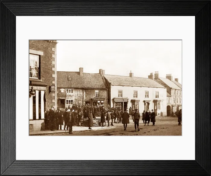 Framed Print : Market Place, Kirbymoorside Framed Print : Market Place, Kirbymoorside