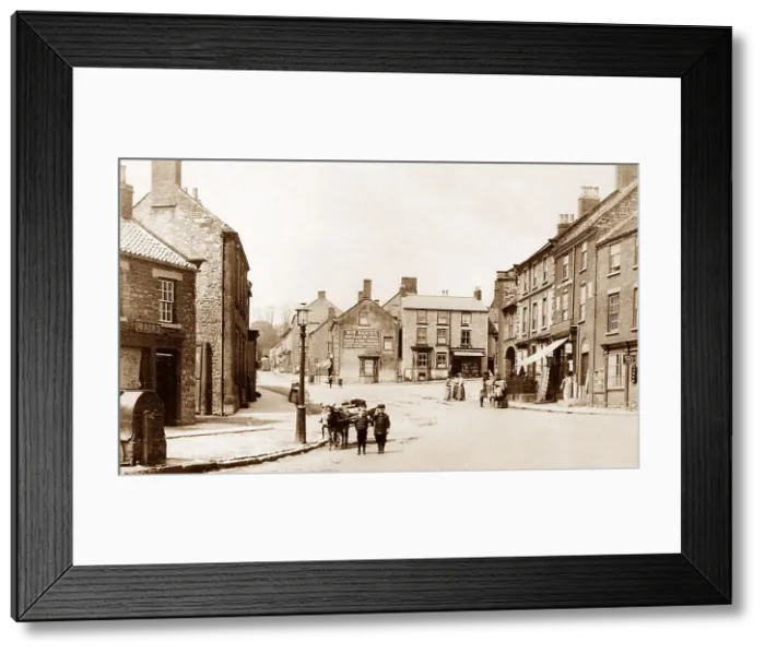 Framed Print : Market Place, Kirbymoorside Framed Print : Market Place, Kirbymoorside