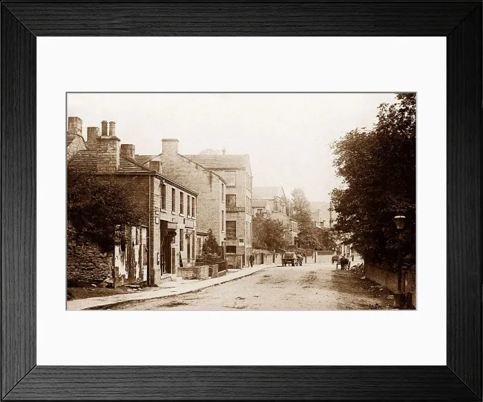 Framed Print : Kirkburton early 1900s Framed Print : Kirkburton early 1900s