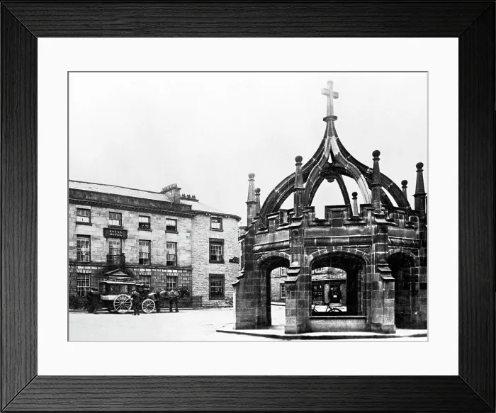 Framed Print : The Square, Kirkby Lonsdale Framed Print : The Square, Kirkby Lonsdale