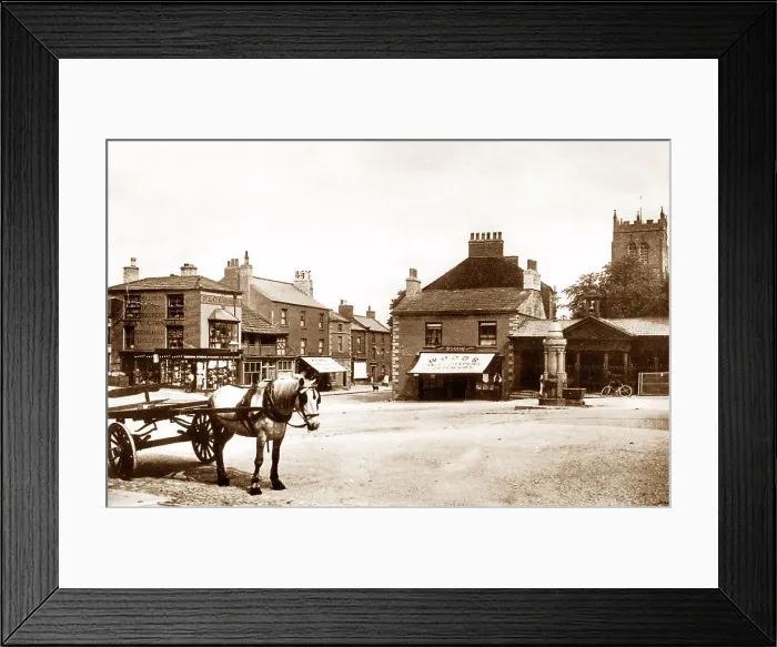 Framed Print : Market Square, Kirkby Stephen Framed Print : Market Square, Kirkby Stephen