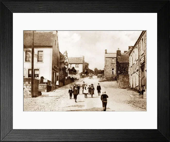 Framed Print : Front Street, Kirkoswald Framed Print : Front Street, Kirkoswald