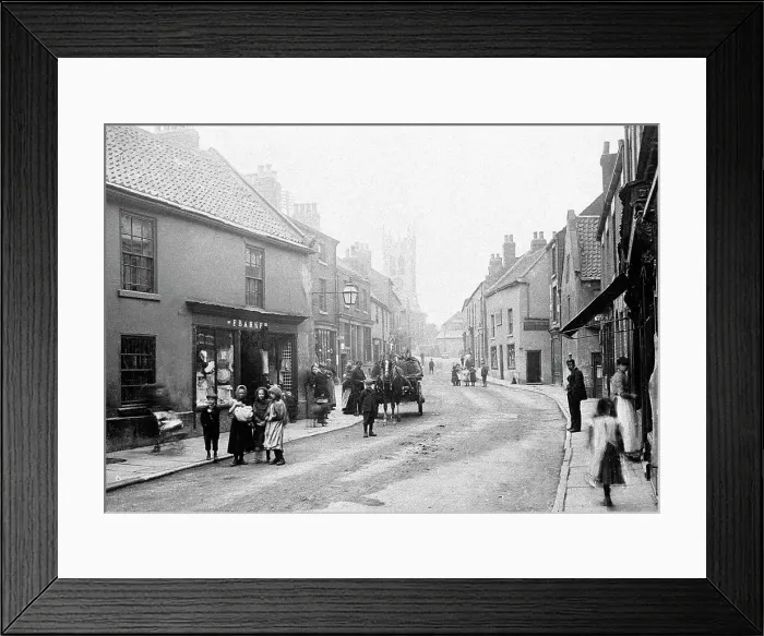 Framed Print : Aire Street, Knottingley Framed Print : Aire Street, Knottingley