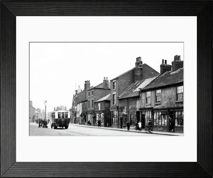 Framed Print : Knottingley Aire Street probably 1920s Framed Print : Knottingley Aire Street probably 1920s