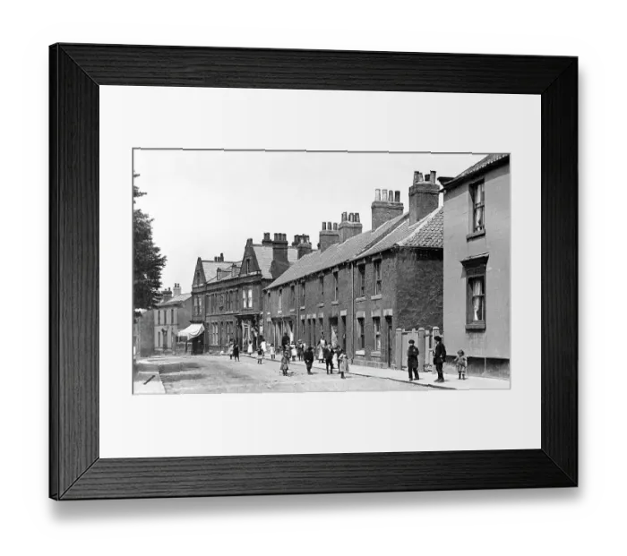 Framed Print : Knottingley Chapel Street early 1900s Framed Print : Knottingley Chapel Street early 1900s